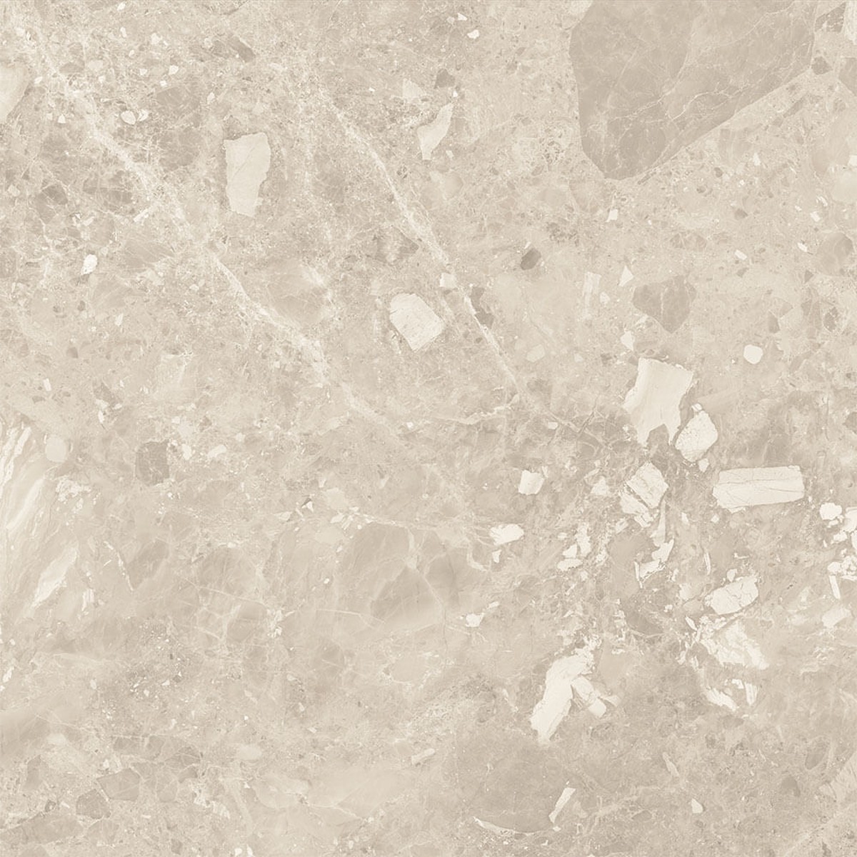 Porcelanato Ceppo Di Gre Bege Matte 120x120 cm - Roca