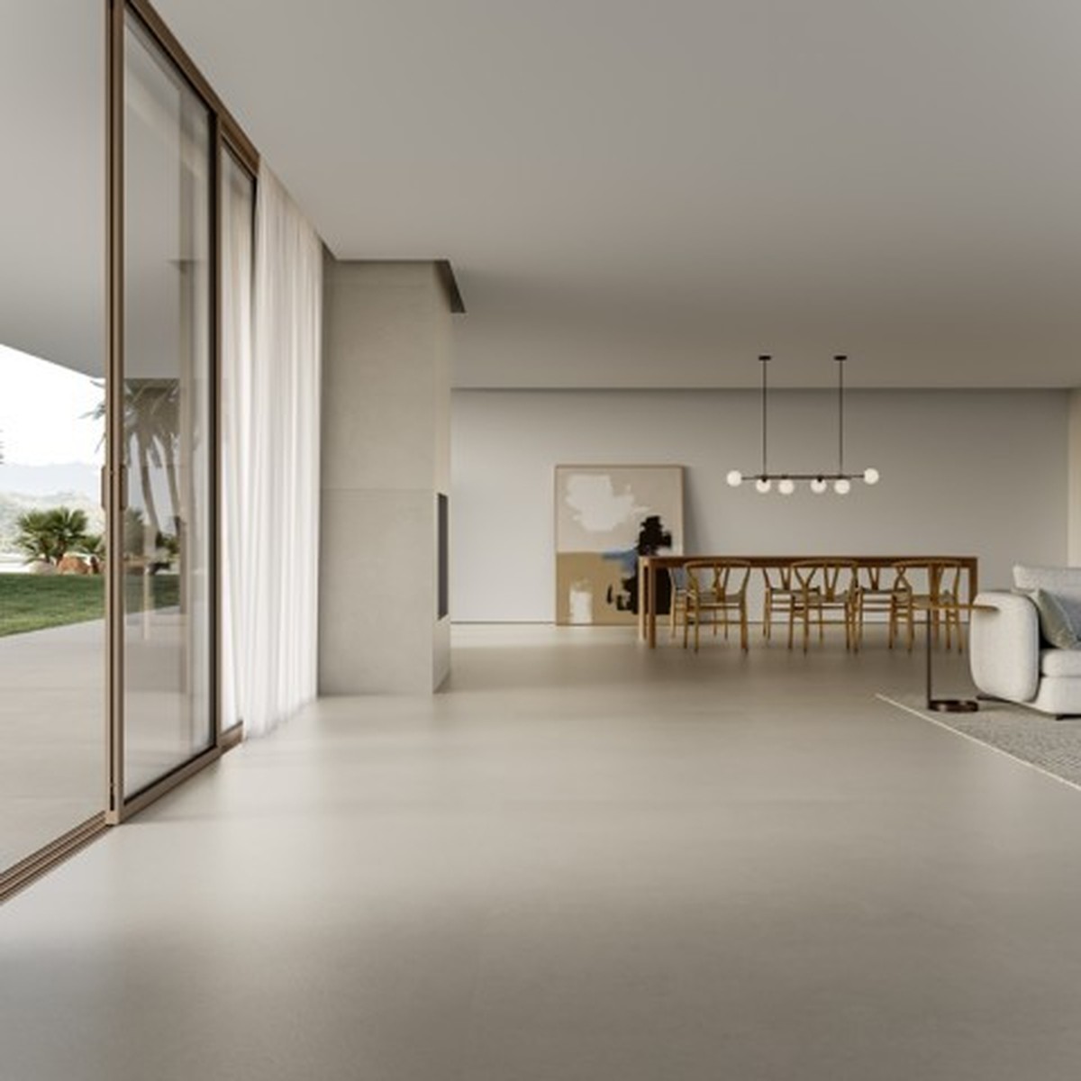 Porcelanato 100x100 cm BROOKLYN GREY SATIN - Biancogres Galleria