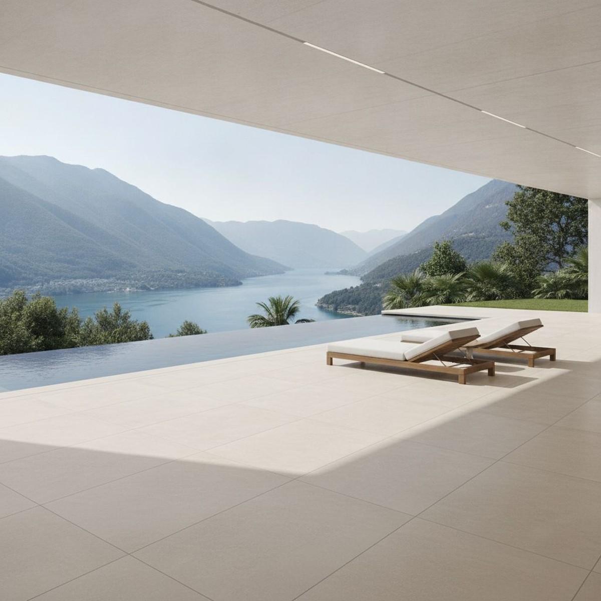 Porcelanato 90x90 cm OREGON BEIGE SATIN - Biancogres Galleria