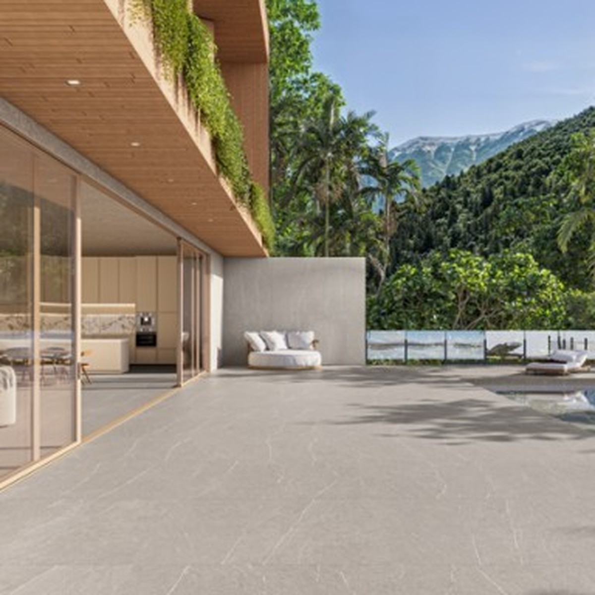 Porcelanato 120x120 cm PIASENTINA GREY EXT - Biancogres Galleria