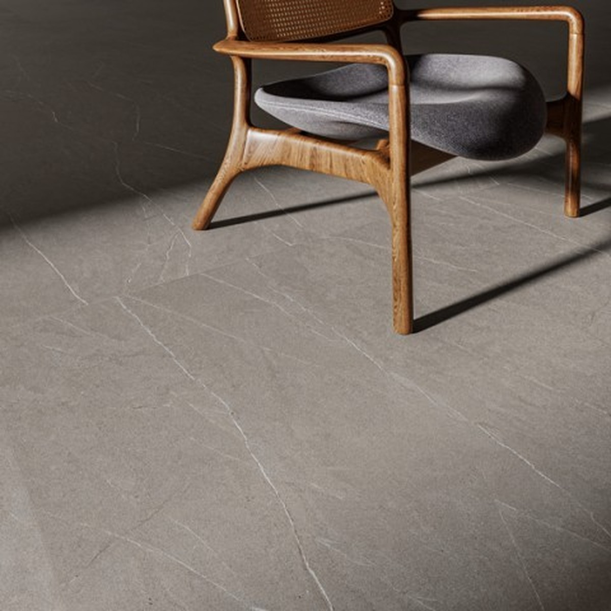 Porcelanato 120x120 cm PIASENTINA GREY STR - Biancogres Galleria