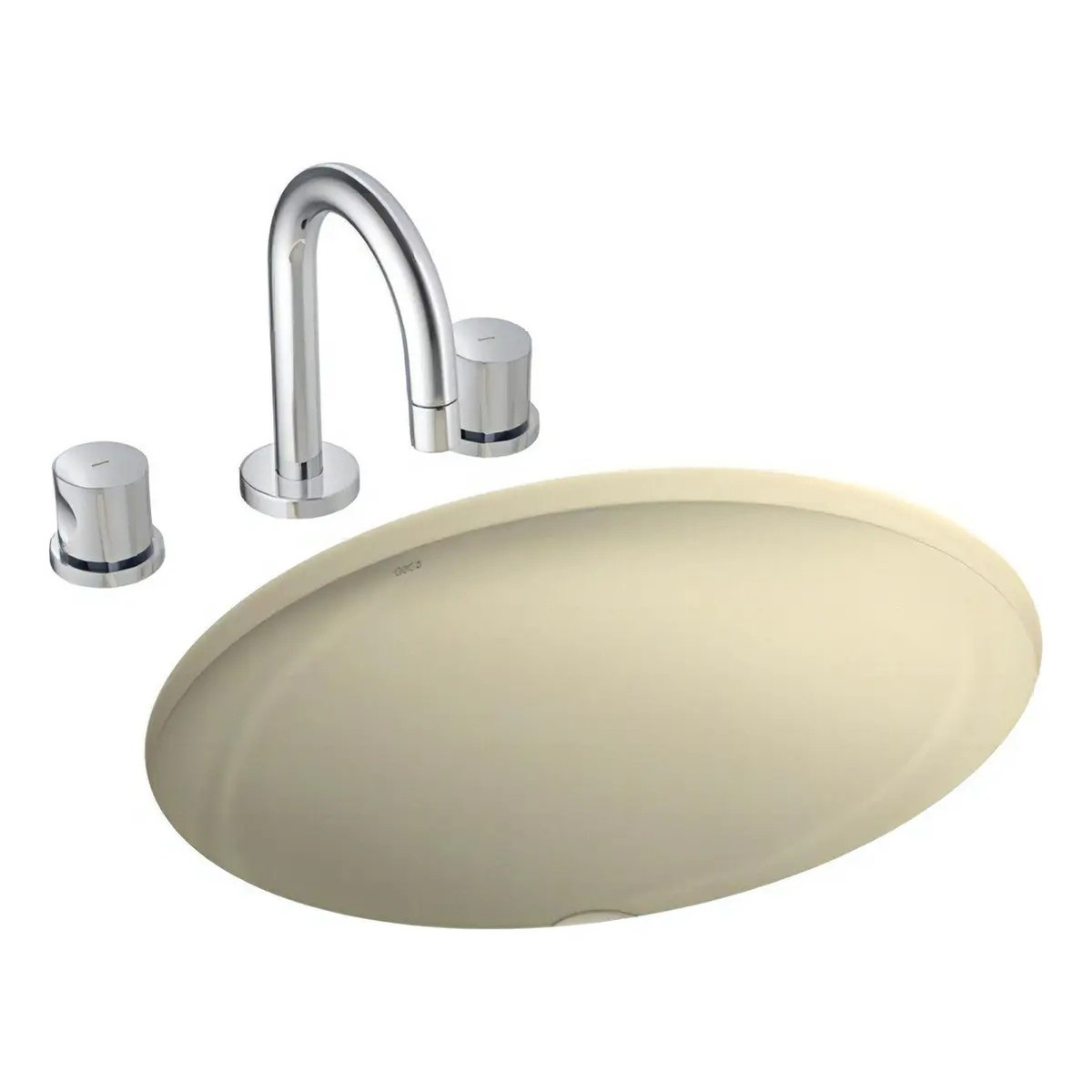 Cuba de Embutir Oval Creme 490x365mm L.37.37 - Deca