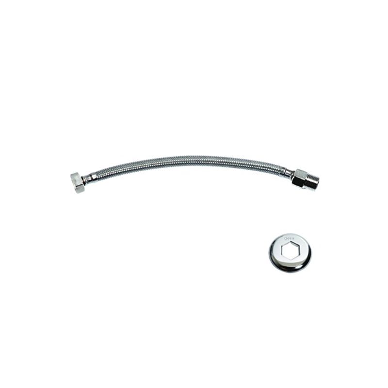 Ligação Flexível Malha de Aço 40cm Cromado - Deca